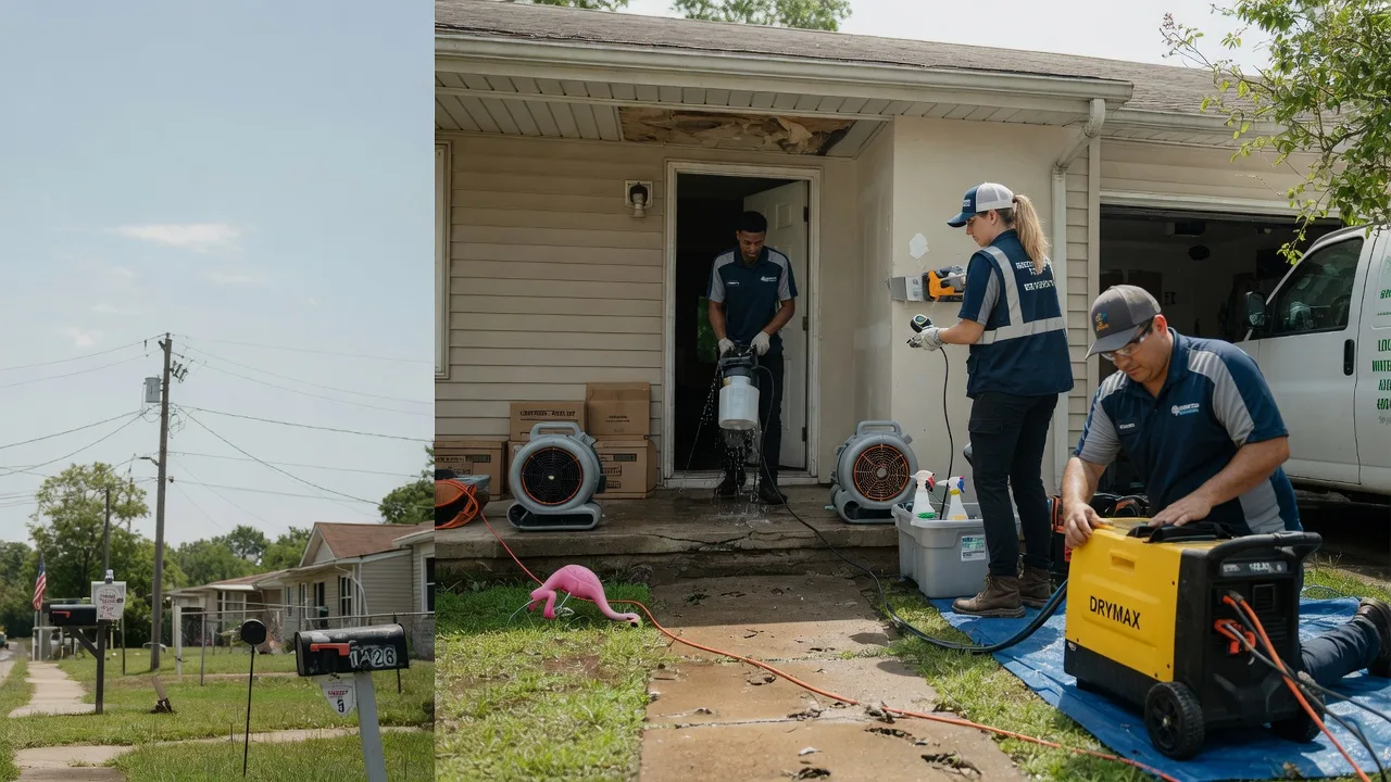 Storm Damage Water Removal in Panther Burn, MS near me